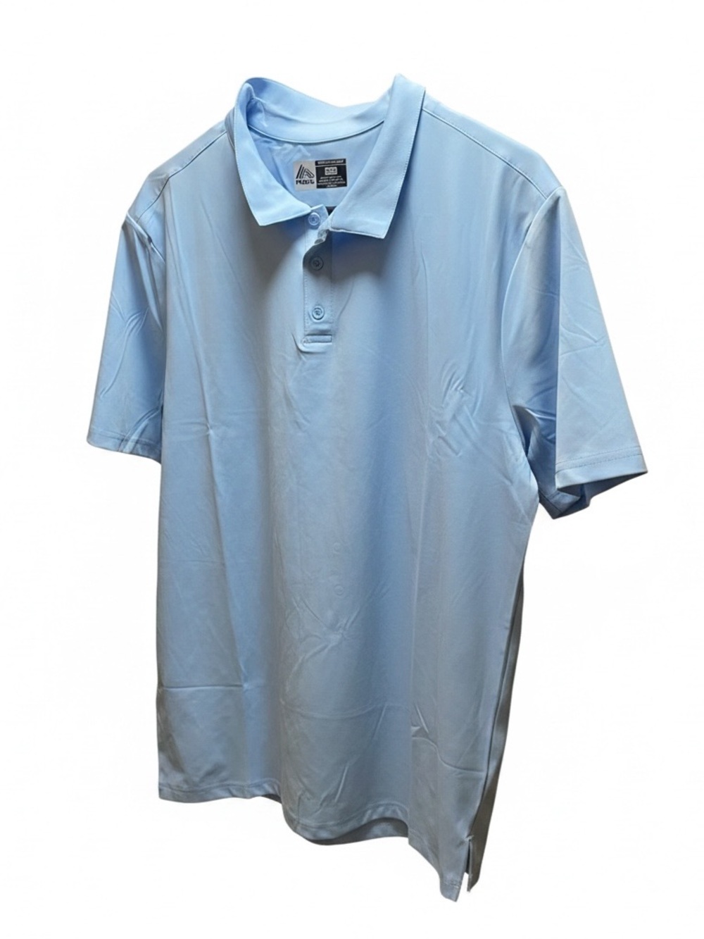 RBX Men’s Pale Blue Performance Polo